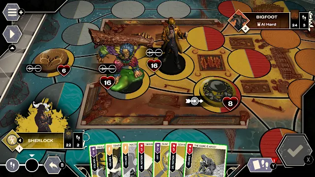 Unmatched: Digital Edition - Sherlock Holmes screenshot 2