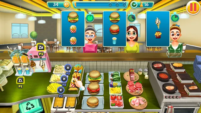 Burger Chef Tycoon Multiplayer Mode screenshot 0