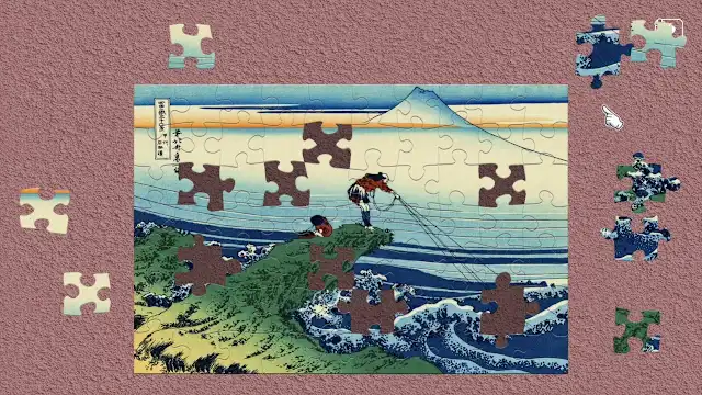 Masterpieces of World  - Ukiyo-e, Hokusai's Thirty-Six Views of Mt.Fuji Vol.2- screenshot 0
