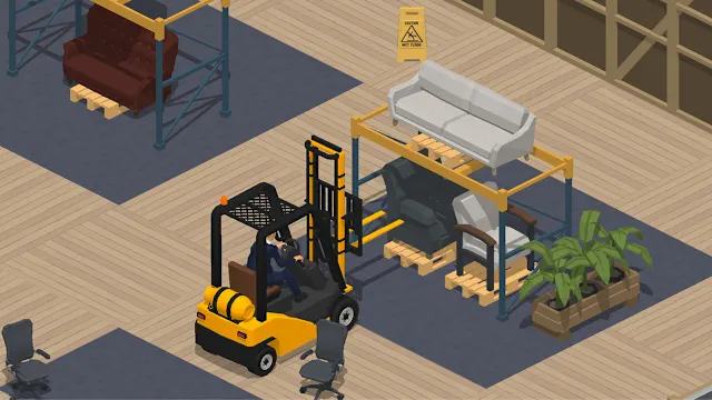 Forklift Extreme: Furniture Direct screenshot 4