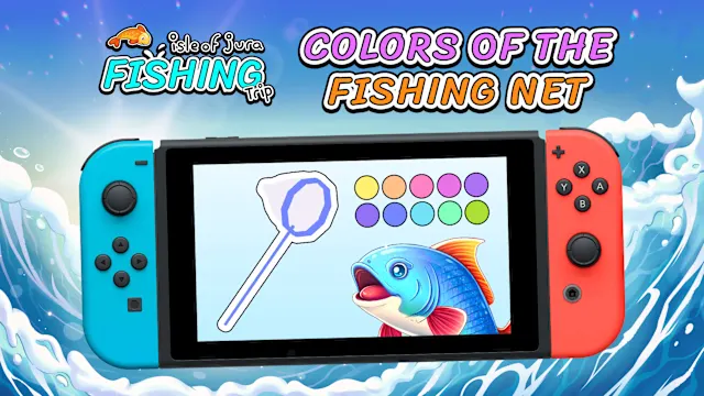 Colors of the fishing net