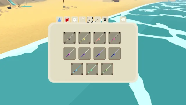 Colors of a simple fishing rod screenshot 0