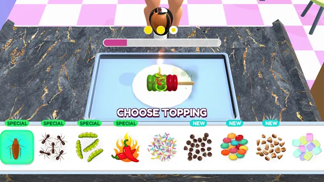 Dessert DIY: Nasty ingredients screenshot 0