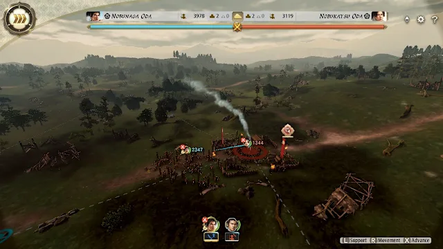 "NOBUNAGA'S AMBITION: Awakening" Scenario "Brotherly Revolt" screenshot 4