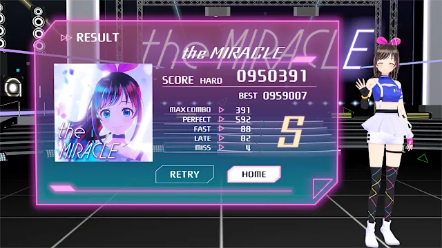 Kizuna AI - Touch the Beat! DLC Costume 1: hello, world 2020 screenshot 2