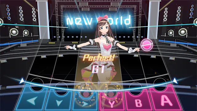 Kizuna AI - Touch the Beat! DLC Costume 2: A.I. Party! 2018 screenshot 0