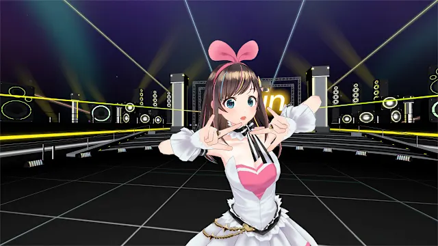 Kizuna AI - Touch the Beat! DLC Costume 2: A.I. Party! 2018 screenshot 1