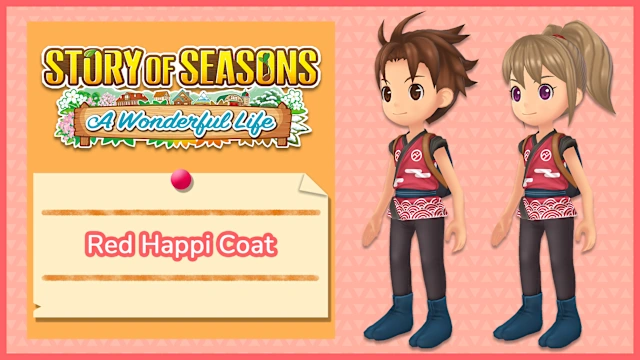 Red Happi Coat