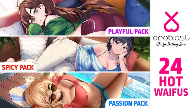 Eroblast: 24 HOT WAIFUS