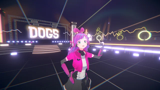 Kizuna AI - Touch the Beat! DLC Model (Costume) "#kzn" + Additional Song "DOGS ⌘HYNOME feat. #kzn" screenshot 1