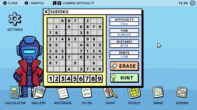 Sudoku screenshot 0