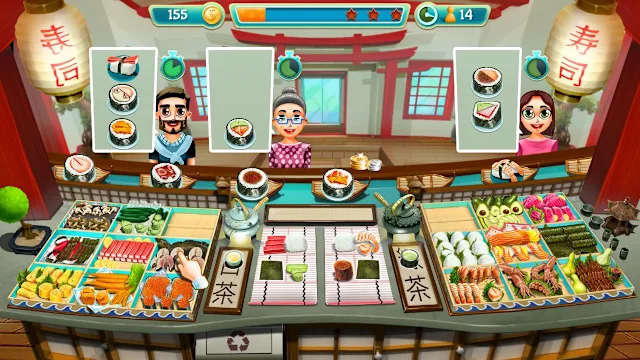 Cooking Arena: Sushi Time! (DLC#7) screenshot 2