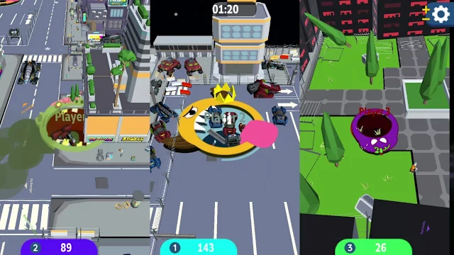 Hole io: Freaks DLC screenshot 1