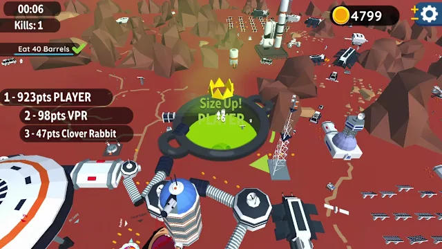 Hole io: Red Planet DLC screenshot 3