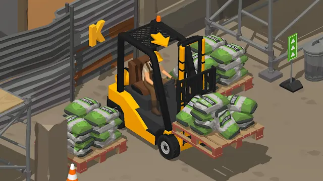 Forklift Extreme: Construction Site screenshot 4