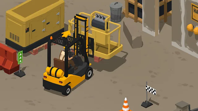 Forklift Extreme: Construction Site screenshot 1