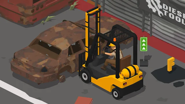 Forklift Extreme: Scrapyard screenshot 2