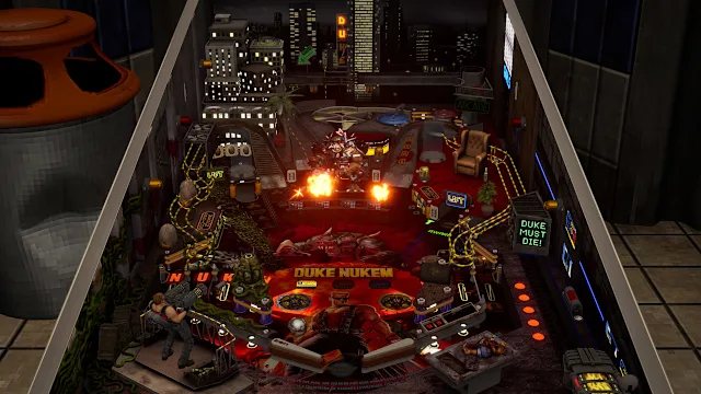 Pinball FX Midnight - Duke Nukem's Big Shot Pinball screenshot 1