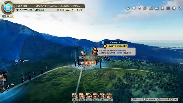 "NOBUNAGA'S AMBITION: Awakening" Additional Officer Graphics and Trait of Popular Officers from the "NOBUNAGA'S AMBITION" 40th Anniversary Series' Popularity Rankings screenshot 3