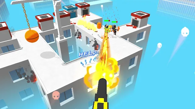 Z Escape: Fire and Choppers screenshot 2