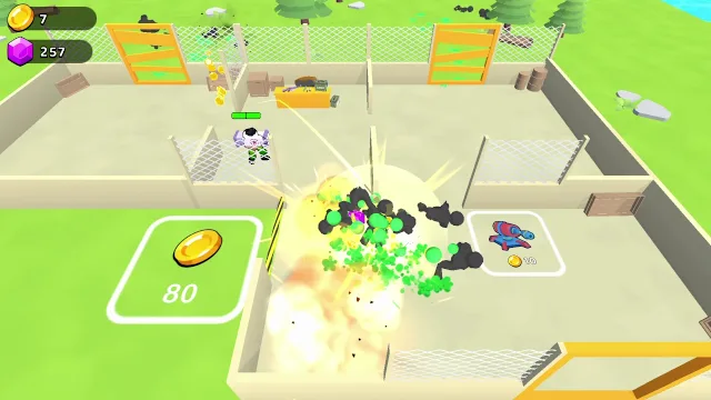 Zombie Defense: Quad Rocket Launcher screenshot 4