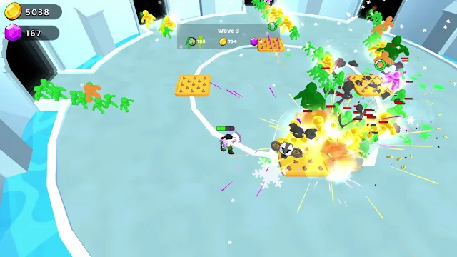Zombie Defense: Quad Rocket Launcher screenshot 5