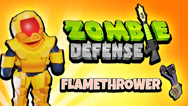 Zombie Defense: Flamethrower
