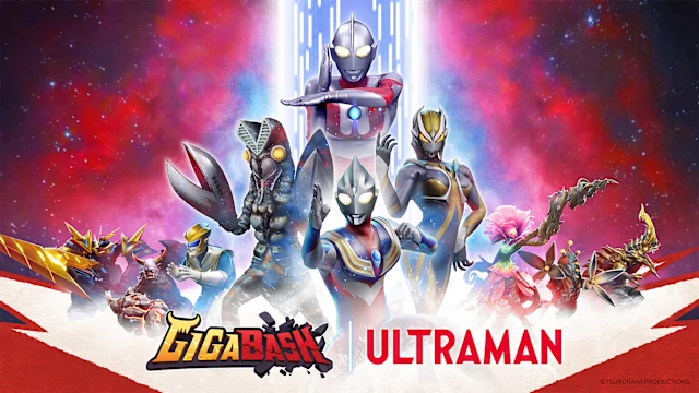GigaBash - Ultraman 4 Characters Pack
