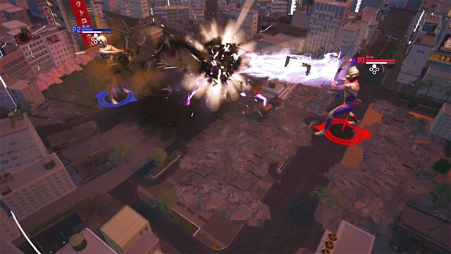 GigaBash - Ultraman 4 Characters Pack screenshot 5