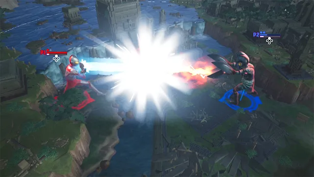 GigaBash - Ultraman 4 Characters Pack screenshot 1