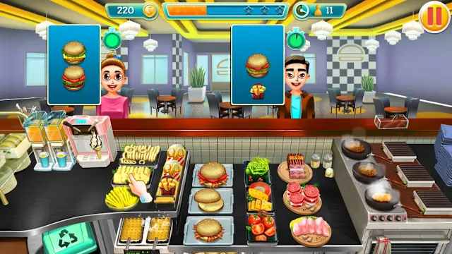 Cooking Tycoons: 3 in 1 Bundle - Burger Chef Tycoon New Levels #2 screenshot 5