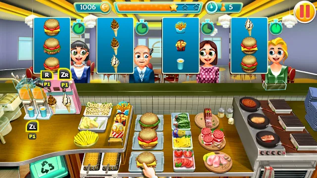 Cooking Tycoons: 3 in 1 Bundle - Burger Chef Tycoon Multiplayer Mode screenshot 1
