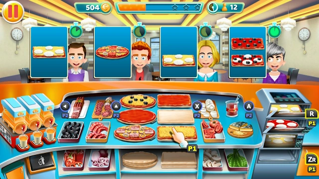 Cooking Tycoons: 3 in 1 Bundle - Pizza Bar Tycoon Multiplayer Mode screenshot 2