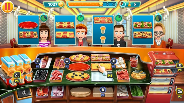 Cooking Tycoons: 3 in 1 Bundle - Pizza Bar Tycoon Multiplayer Mode screenshot 4