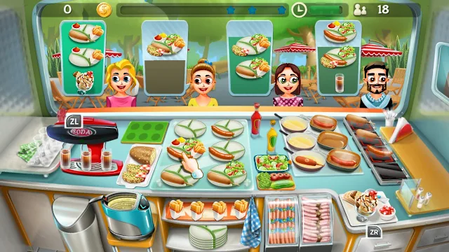 Cooking Tycoons: 3 in 1 Bundle - Food Truck Tycoon New Levels #1 screenshot 4