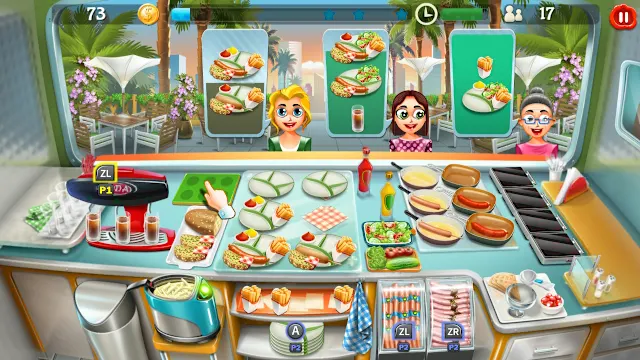 Cooking Tycoons: 3 in 1 Bundle - Food Truck Tycoon Multiplayer Mode screenshot 2
