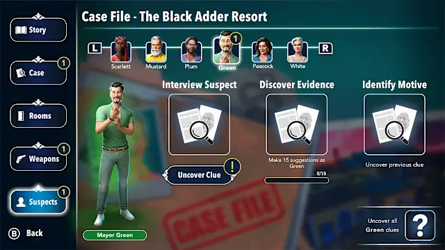Clue - Black Adder Crime Scene screenshot 5