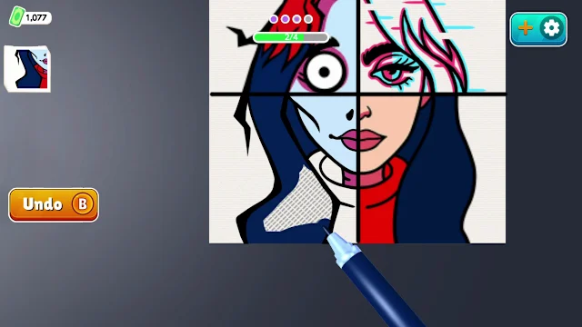 Drawing Carnival: Horror Style screenshot 0