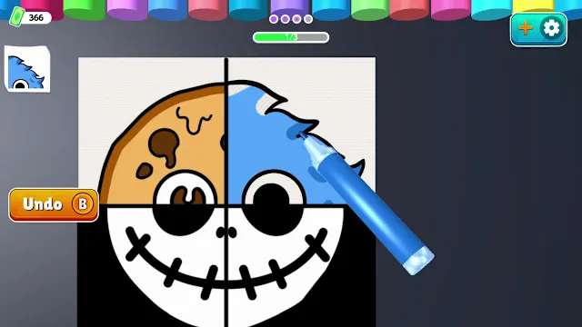 Drawing Carnival: Horror Style screenshot 3