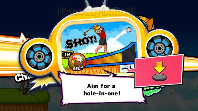 Additional mini-game "Hole-in-one" screenshot 4