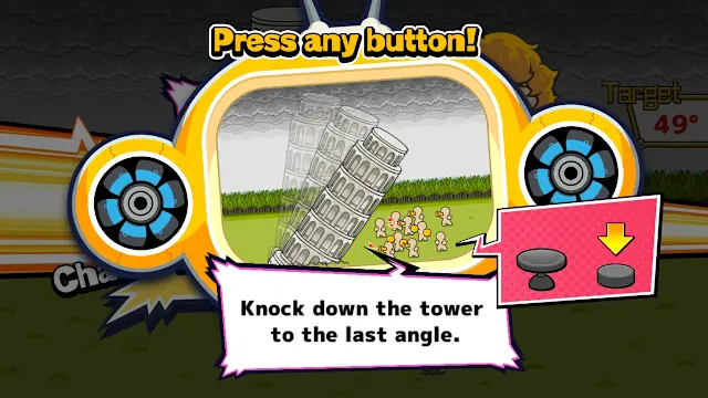 Additional mini-game "Leaning Tower" screenshot 3