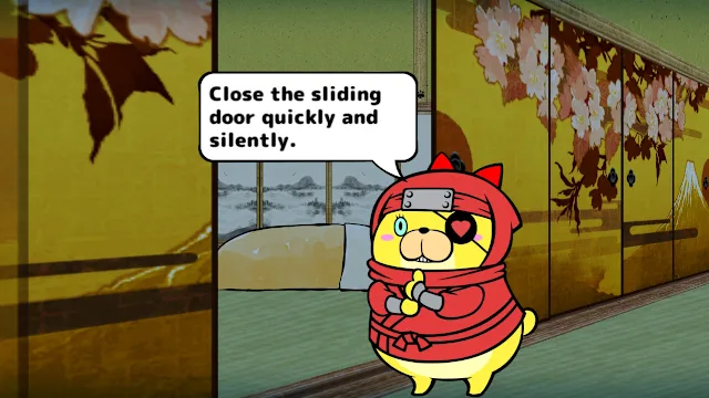 Additional mini-game "Ninjutsu FUSUMA" screenshot 1