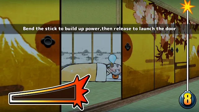 Additional mini-game "Ninjutsu FUSUMA" screenshot 4