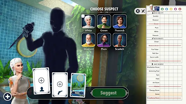 Clue - Whispering Pines Retreat Crime Scene screenshot 2