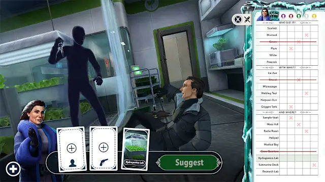 Clue - Polar Research Station Crime Scene screenshot 2