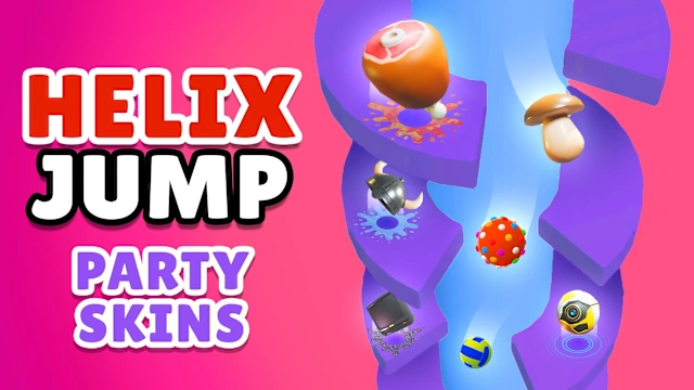 Helix Jump: Party Skins DLC