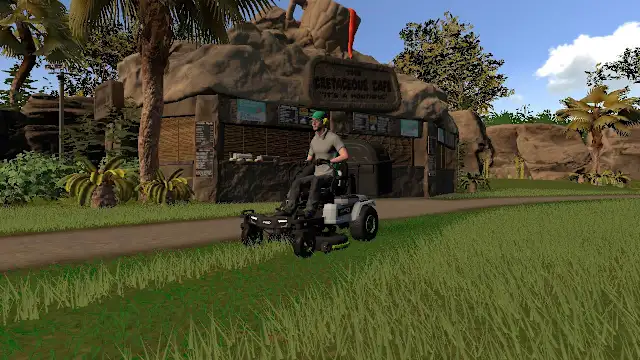 Lawn Mowing Simulator - Dino Safari DLC screenshot 5