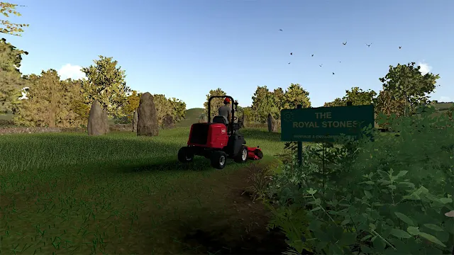 Lawn Mowing Simulator - Ancient Britain DLC screenshot 1