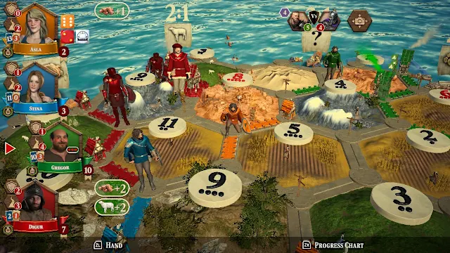 CATAN® - Console Edition: Cities & Knights screenshot 4