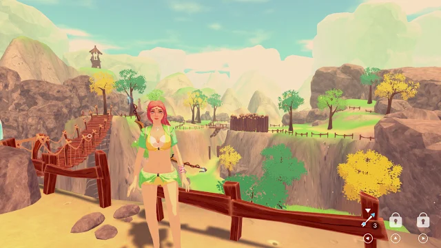 Cynthia: Hidden in the Moonshadow - 'Tropical Blossom' Costume screenshot 0